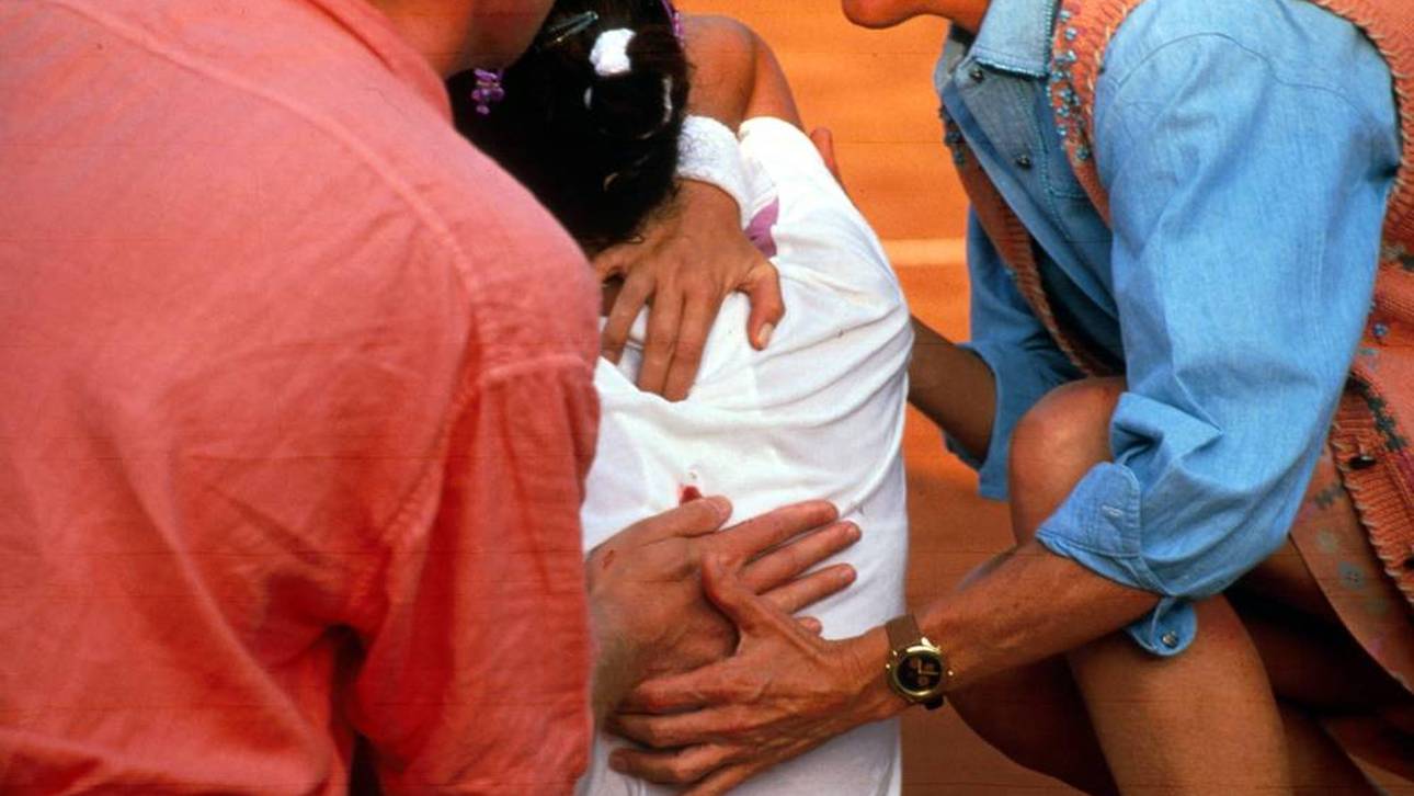 Monica Seles wurde am 30. April 1993 Opfer eines Attentats