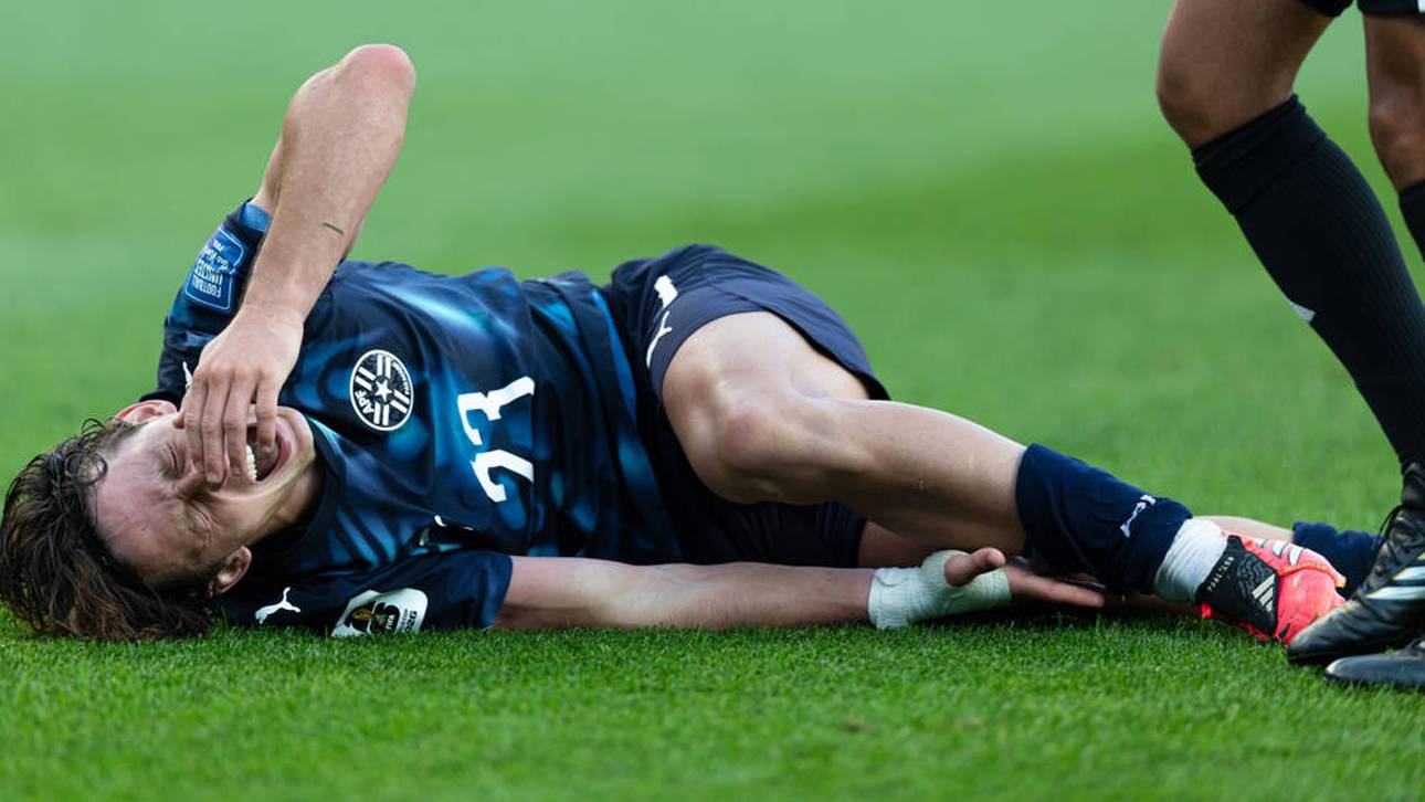 Matías Galarza war immer wieder am Boden zu finden
