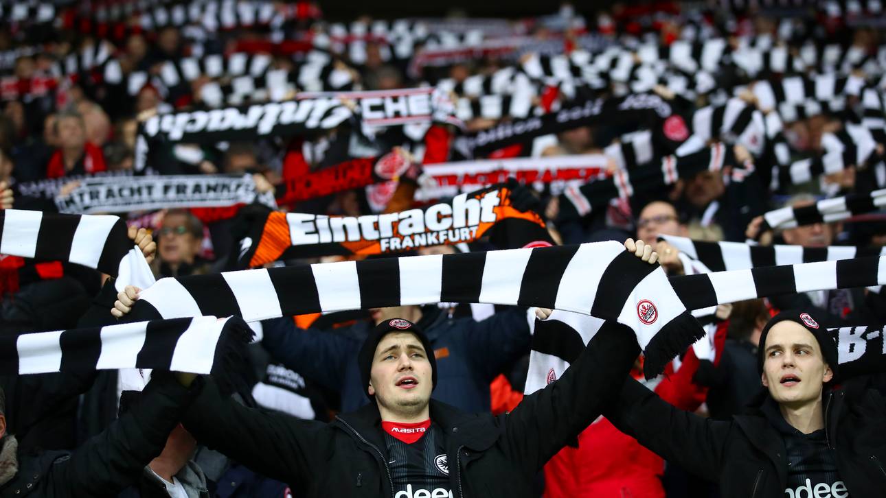 Eintracht mit 13.500 Fans in Mailand