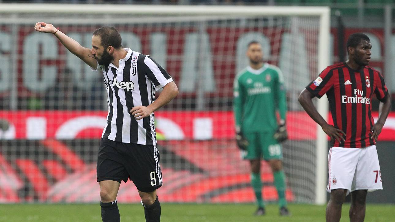 Higuain schießt Juve an die Spitze