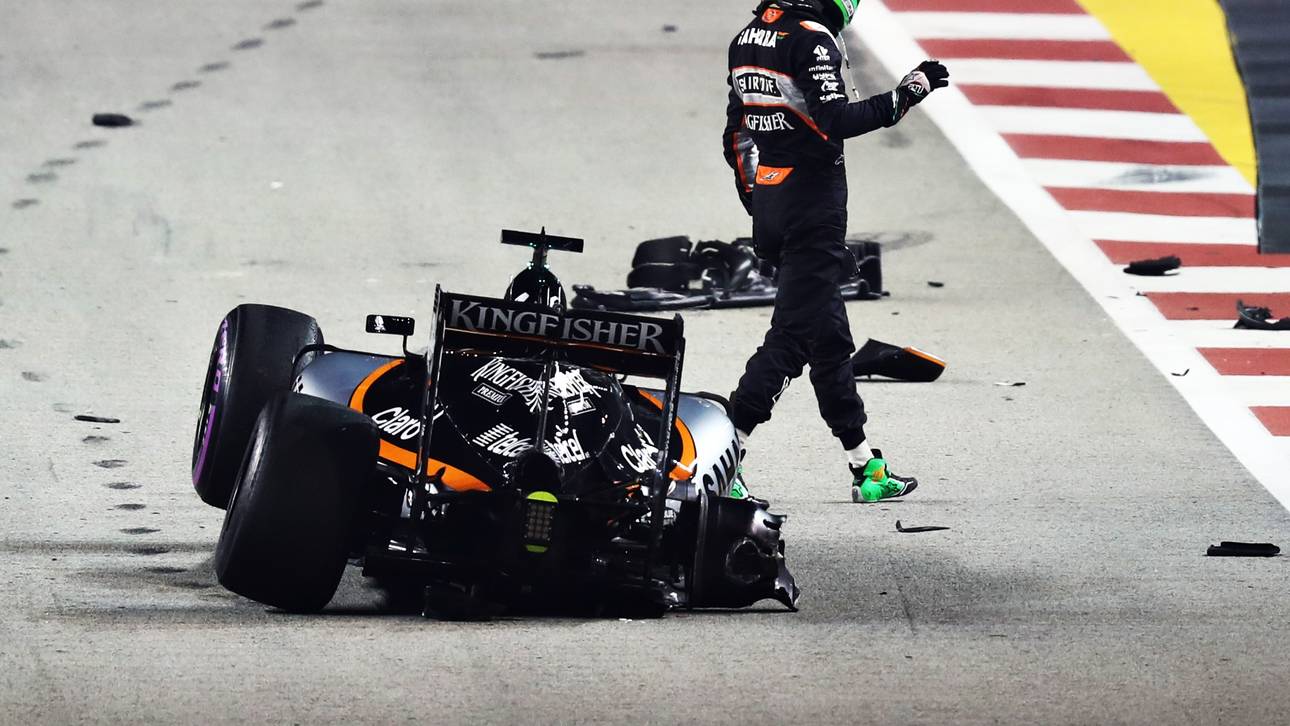 Hülkenberg mit heftigem Start-Crash