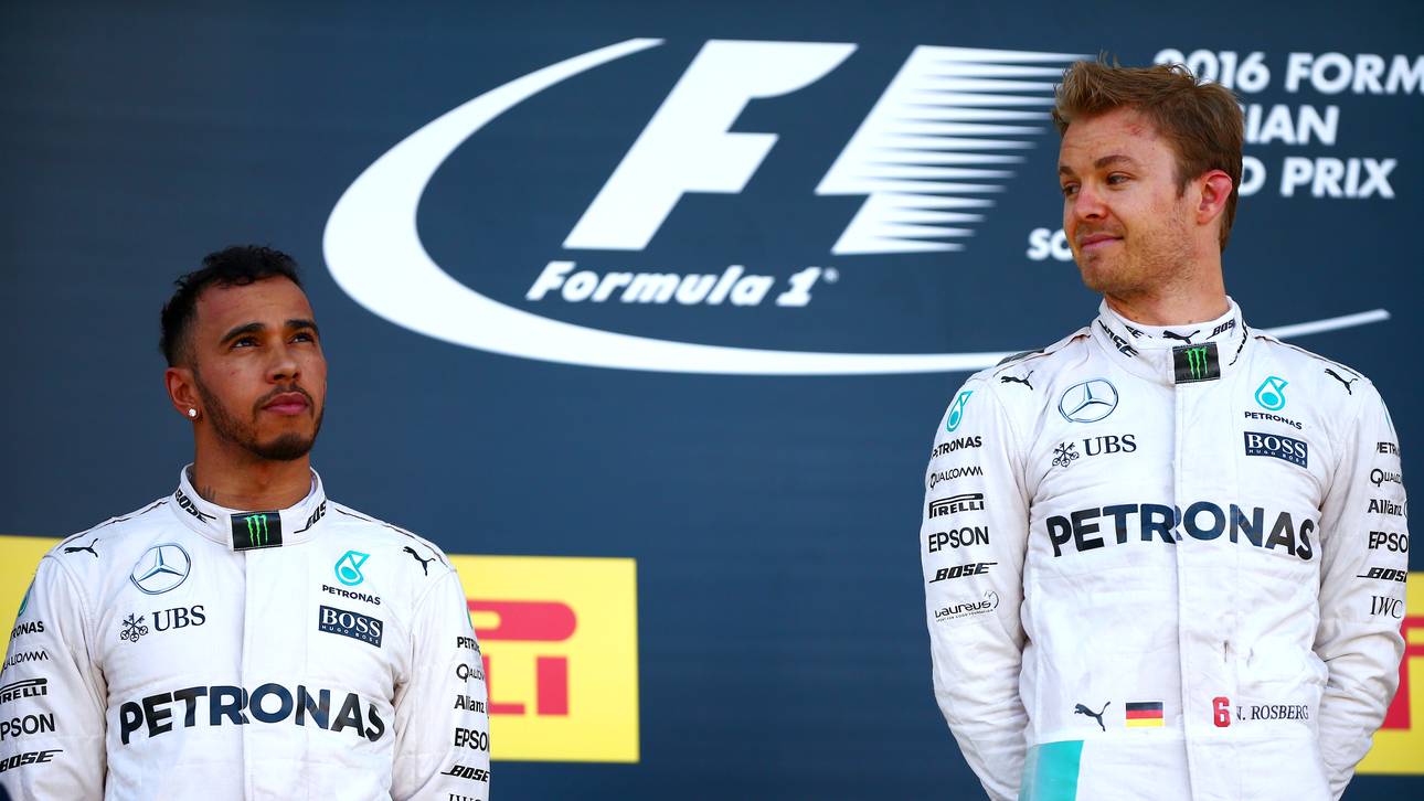 Rosberg vs. Hamilton: Ziemlich beste Feinde