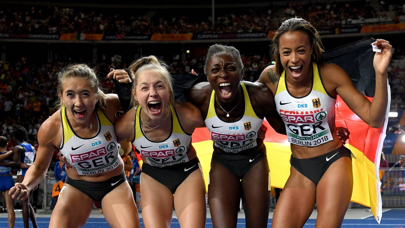 Frauen-Staffel sprintet zu Bronze