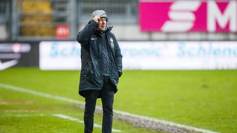 Die 0:1-Niederlage gegen Wehen Wiesbaden war Jeff Saibenes letztes Spiel als FCK-Trainer