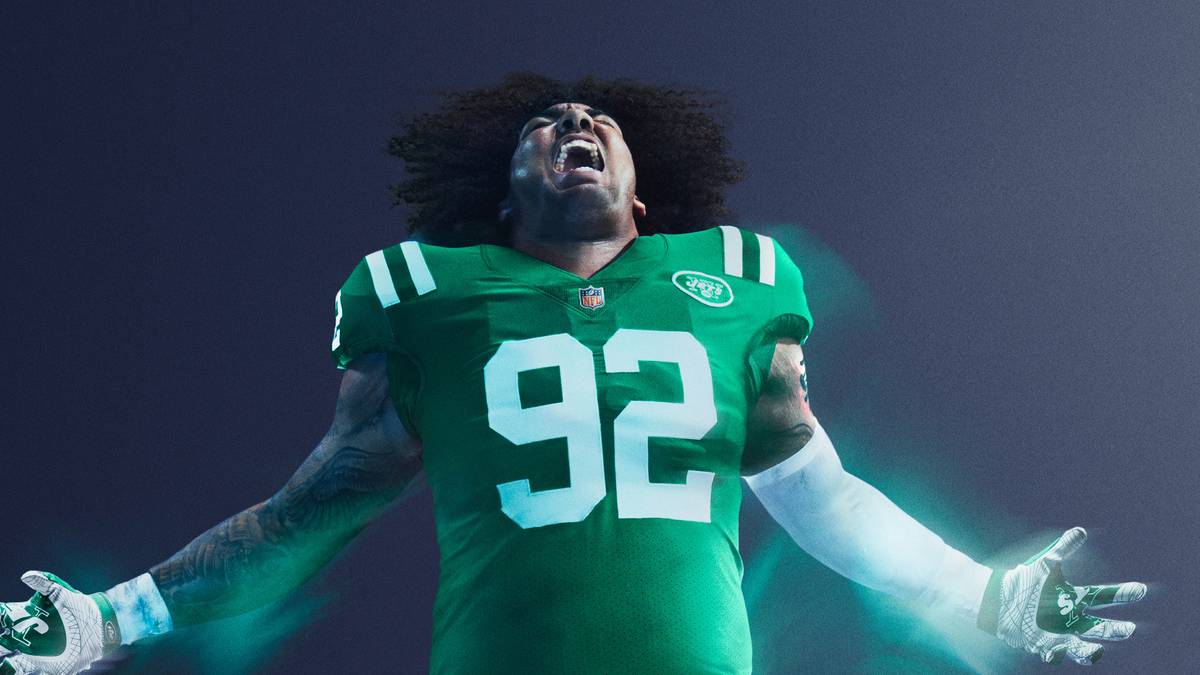Grün ist die Hoffnung für Leonard Williams und die New York Jets. Getragen wird das sehenswerte Color-Rush-Trikot jedoch nie, am  15. September gegen die Buffalo Bills setzten die Jets auf ihr klassisches Outfit