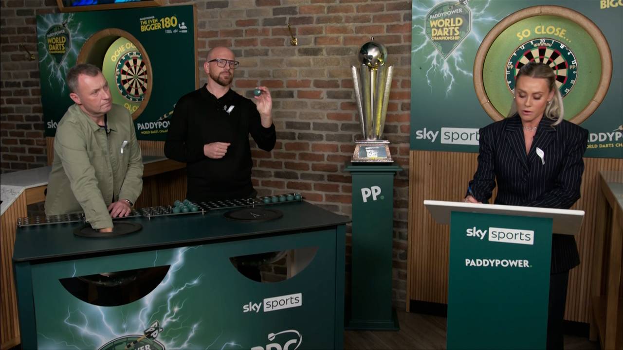Darts-WM ausgelost! Das sind die Gegner der Deutschen | Darts-WM 2026