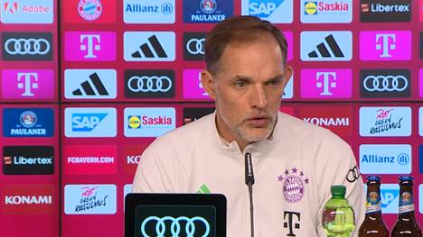 Bayern-Trainer Thomas Tuchel spricht über die Personalie Ryan Gravenberch und dessen Fähigkeiten. Außerdem erklärt er, warum er bei Bayern nicht so zum Zug kam.