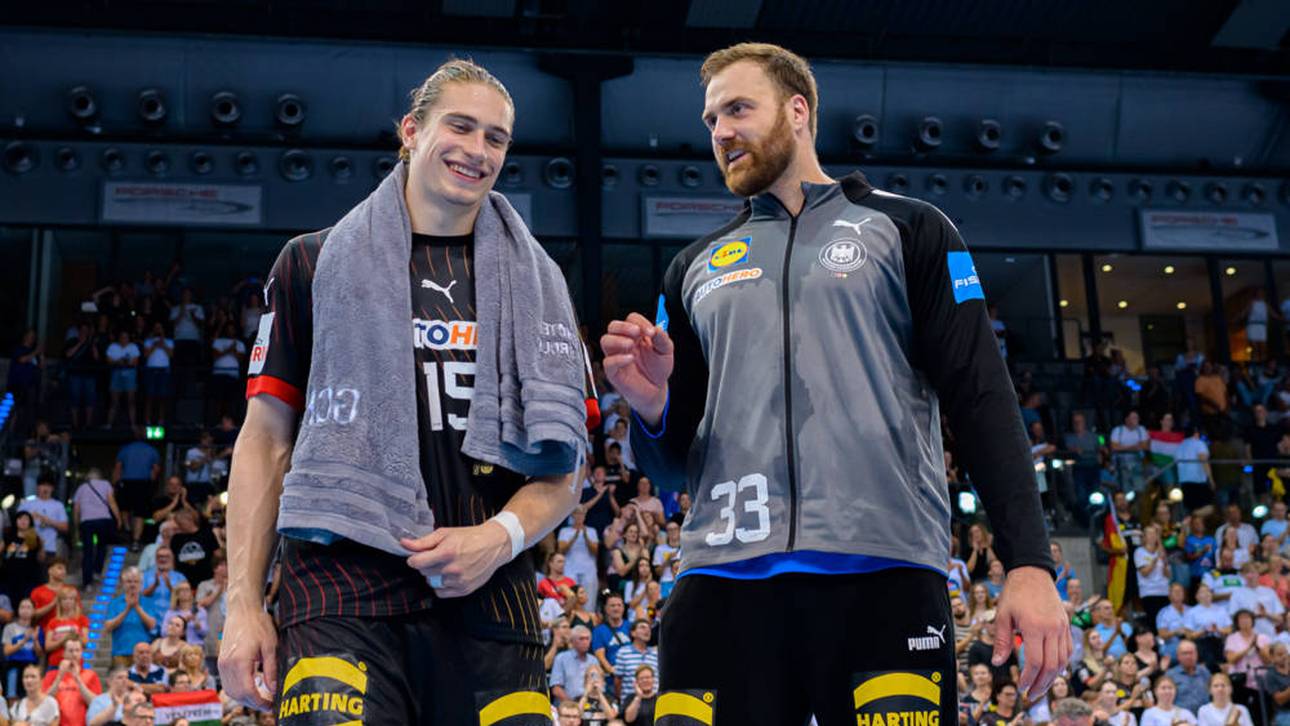 Andreas Wolff (r.) ist für die Welthandballer-Wahl nominiert worden