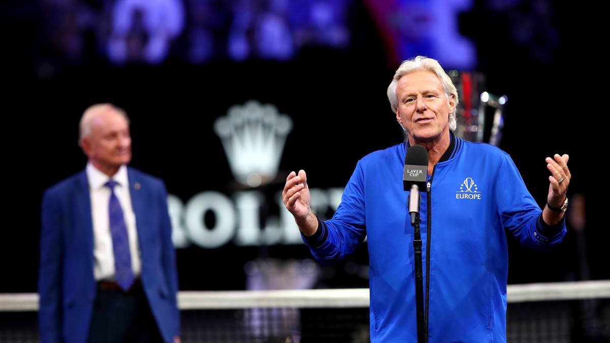 PLATZ 7 - BJÖRN BORG - 64: Der Schwede feierte 2018 mit Team Europe einen Erfolg im Laver Cup. Aber auch als aktiver Spieler war er Erfolg gewohnt. 109 Wochen lang grüßte er von der Spitze der ATP-Weltrangliste. Mit seinen 64 Titeln landet er auf Rang acht und hat damit genauso viele Erfolge vorzuweisen wie eine andere Größe der Tennisgeschichte