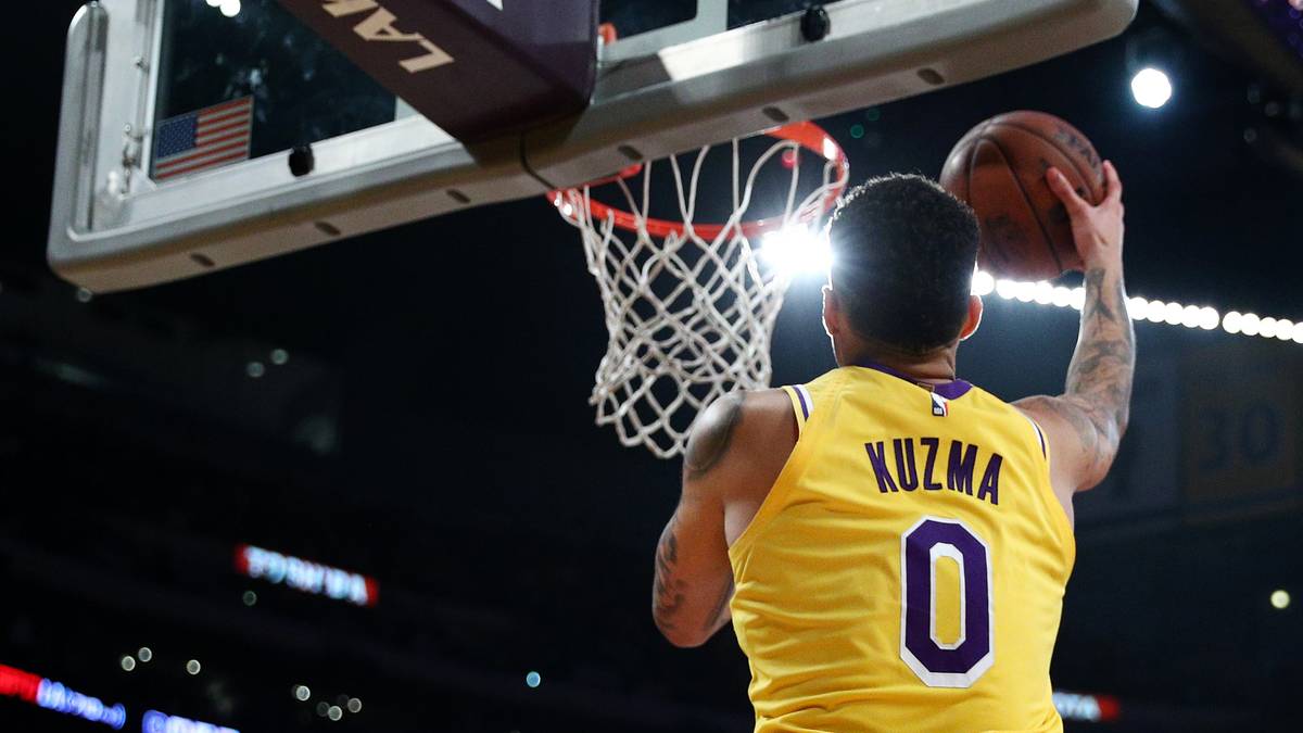 KYLE KUZMA: Der Sensations-Rookie von 2017 blieb als einziger Youngster vom Davis-Trade „verschont“ - ein fetter Pluspunkt für die Lakers. Als 27. Pick im Draft verdient er unter 2 Millionen in dieser Saison und liefert dafür überragend ab
