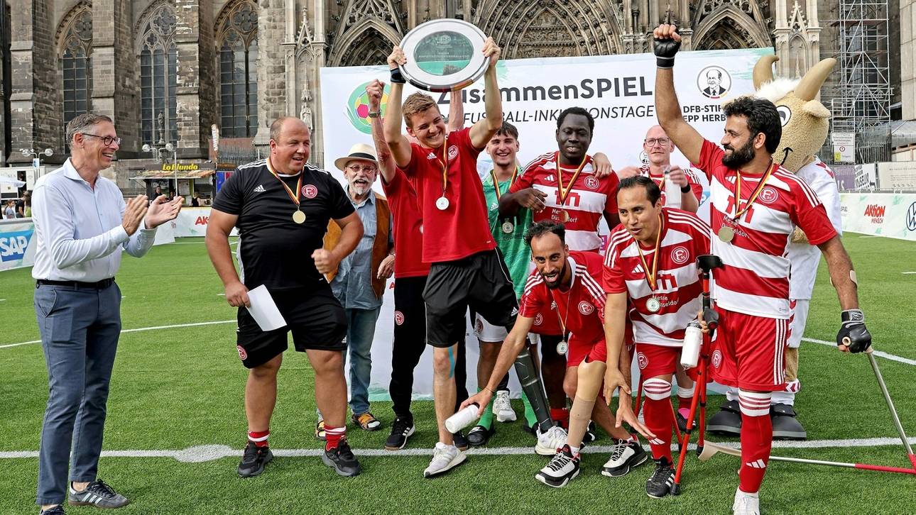 Fortuna Düsseldorf holt Amputierten-Fußball-Cup