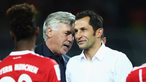Hasan Salihamidzic (r.) ist seit zwei Wochen neuer Sportdirektor des FC Bayern