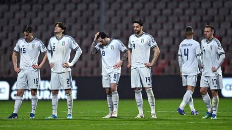 Nach dem Aus bei der WM Qualifikation zeigen sich die Fans der Italiener sichtlich enttäuscht und schockiert.