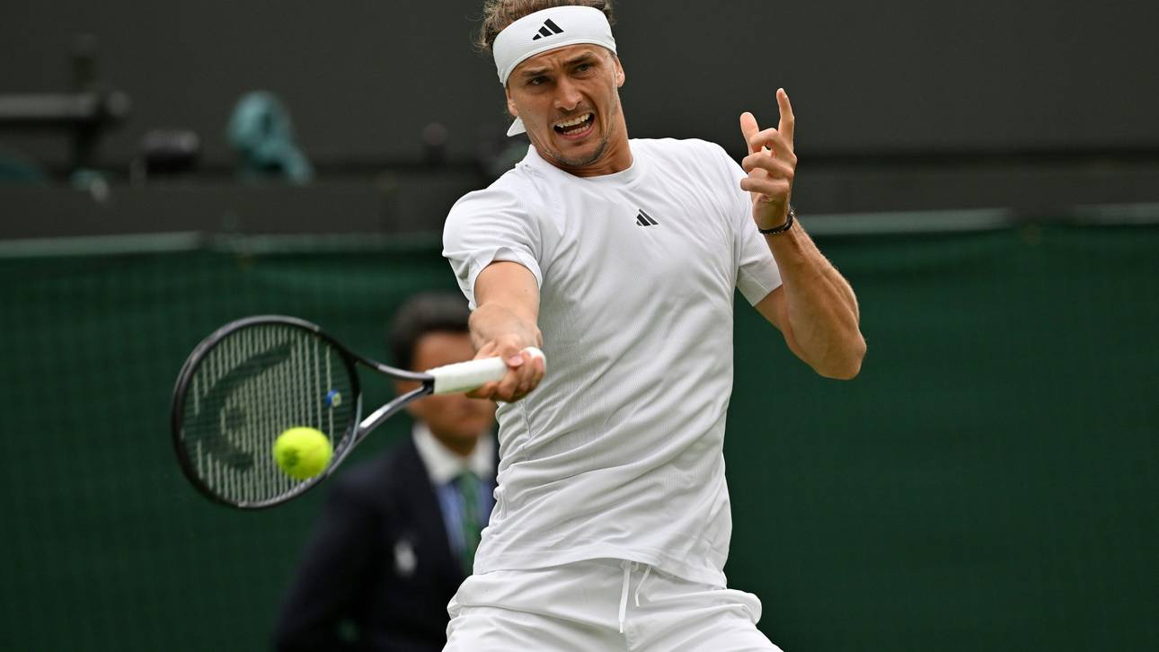Wimbledon: Zverev souverän in Runde zwei