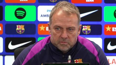 Vor dem Clasico und dem möglichen Meister-Showdown herrscht bei Real Madrid Unruhe. Barca-Coach Hansi Flick äußert seine Sicht der Dinge zum Streit um Aurelien Tchouameni und Federico Valverde.