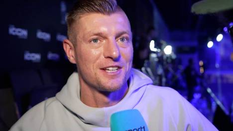 Wird Cristiano Ronaldo bald bei der Icon League als prominenter Gast zu sehen sein? Präsident Toni Kroos lässt aufhorchen. 