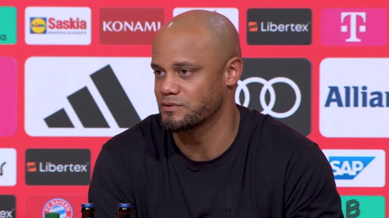 Diese Reporter-Frage geht Kompany gegen den Strich
