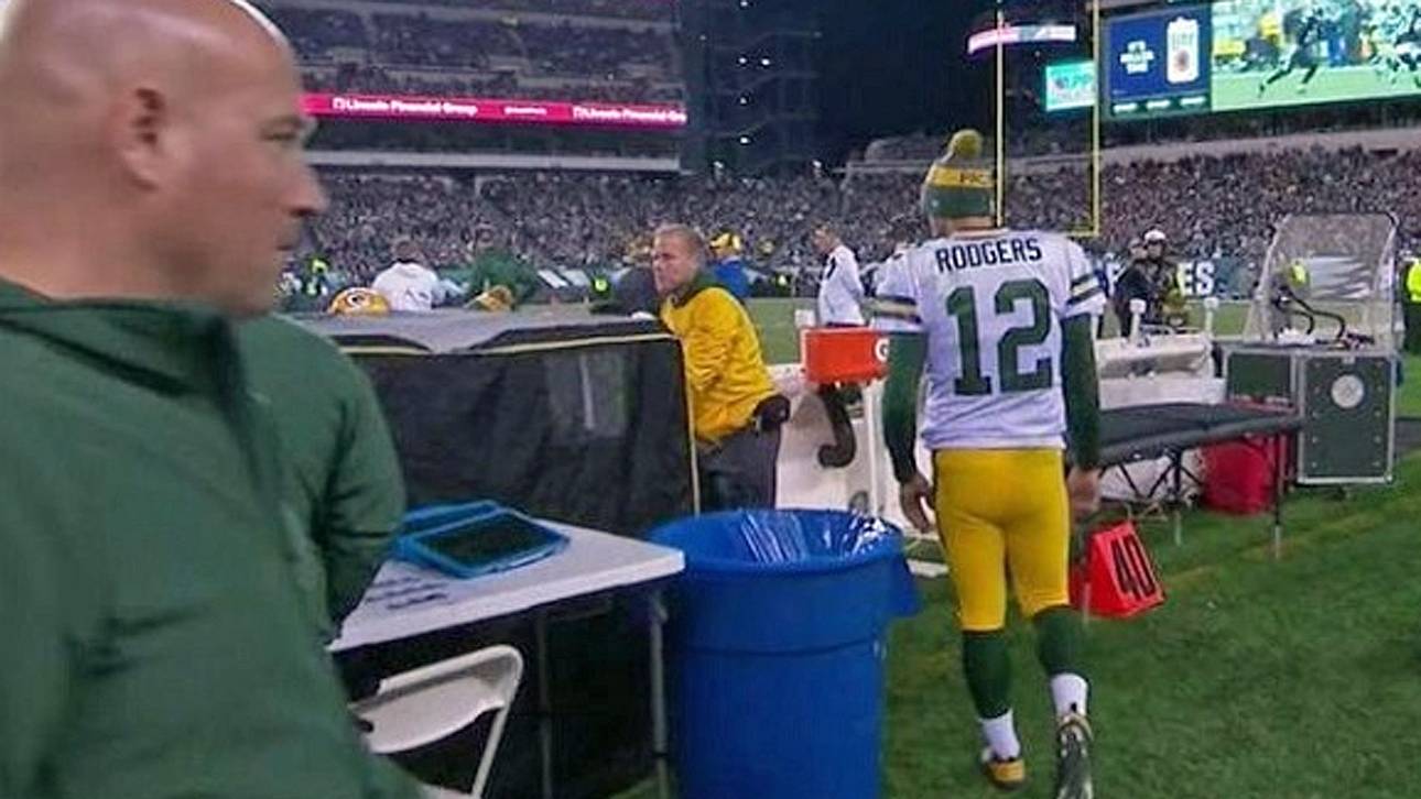 Rodgers Zelt-Pause wird zum Netzhit