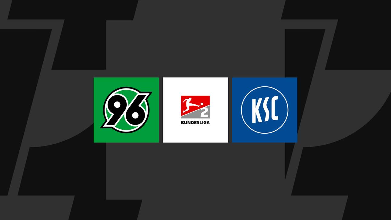 2. Bundesliga heute: Hannover gegen KSC