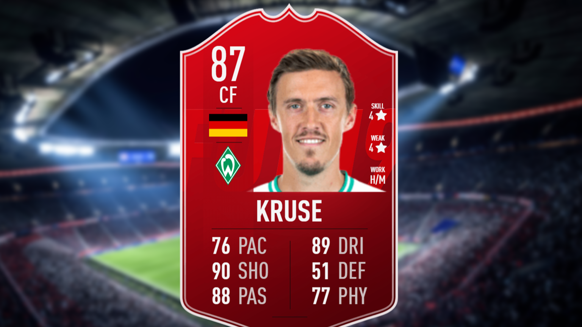 Ersatzbank: Max Kruse - Noch ein Spieler von Werder Bremen, der sowohl im Mittelfeld als auch als Stürmer einsetzbar ist