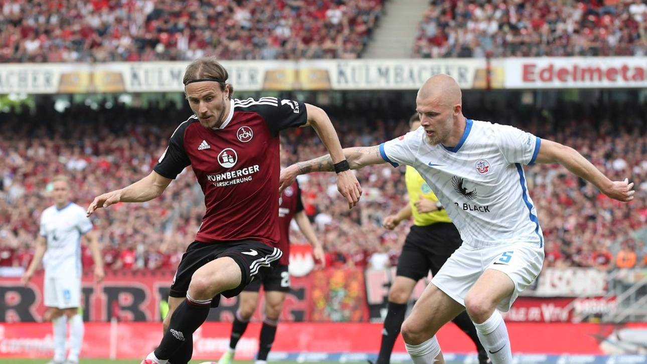 Nürnberg muss weiter zittern – Rostock gerettet