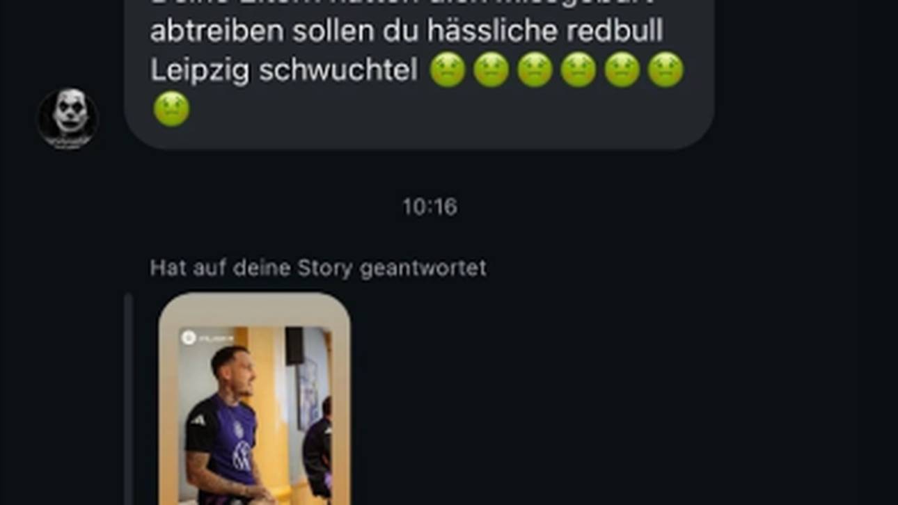 David Raum macht Beleidigungen öffentlich