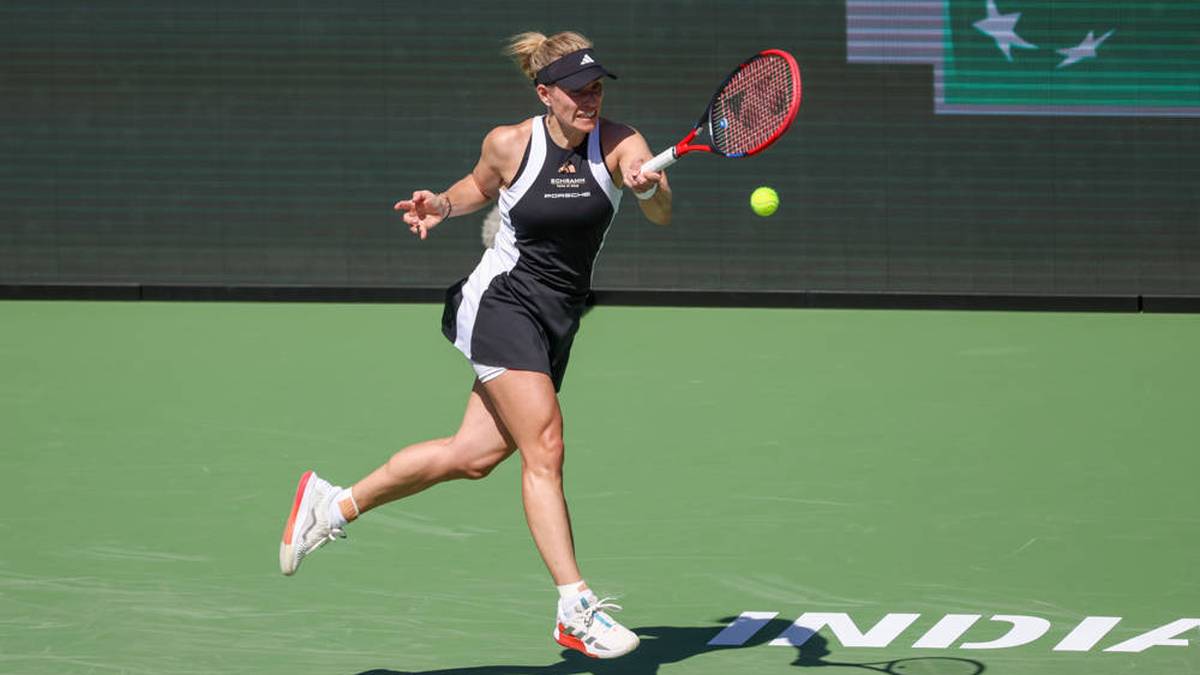 Angelique Kerber möchte sich nach ihrer Babypause in die Form früherer Tage zurückspielen. In Indian Wells gelang ihr ein wichtiger Sieg in der ersten Runde. 