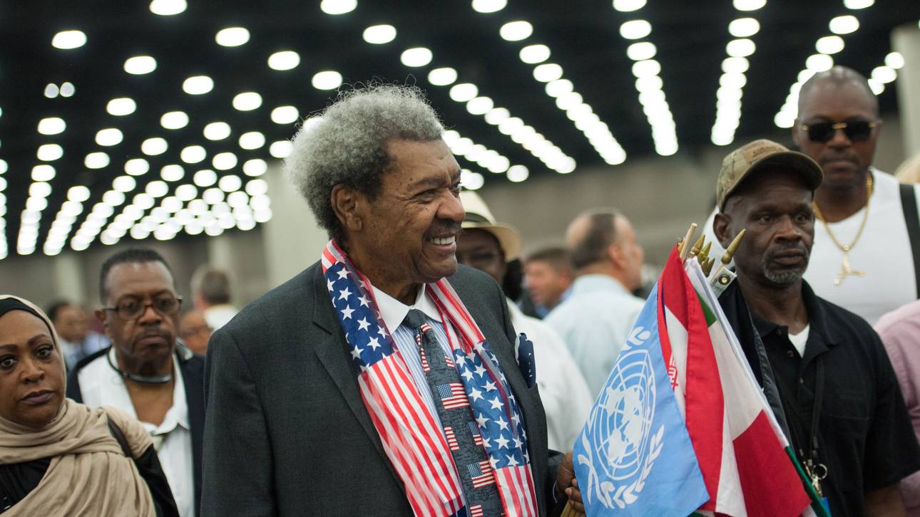 Vor Rückkampf: Don King adelt Zeuge