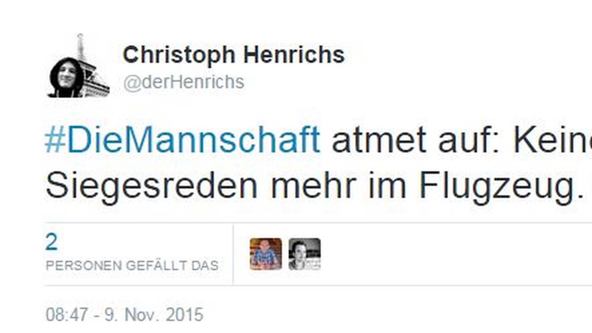 Ein anderer Beobachter der Szene macht sich indes Gedanken, welche Wirkung Niersbachs Rücktritt auf die Nationalspieler haben könnte