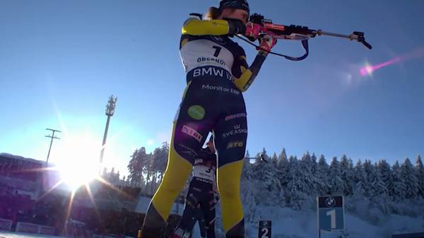 Sie ist beim Biathlon in Oberhof das Maß der Dinge