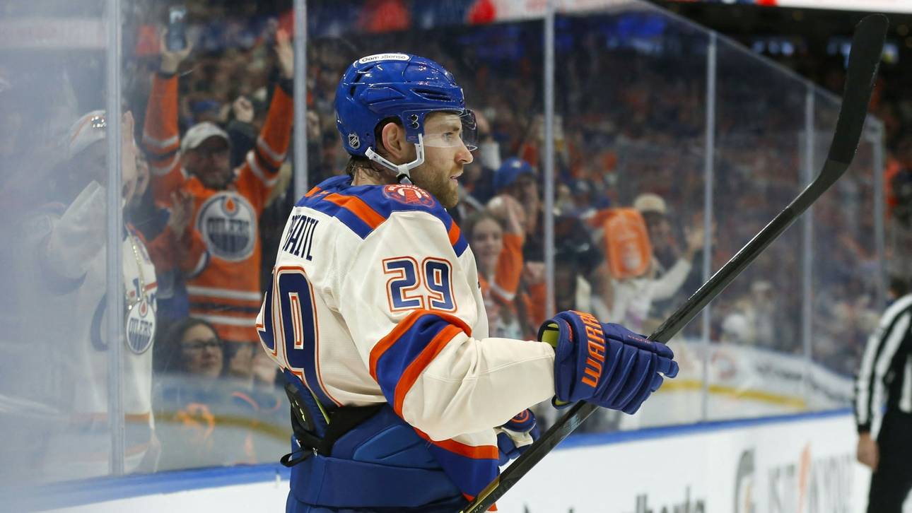 Jubel in Edmonton: Leon Draisaitl trifft zum Ausgleich