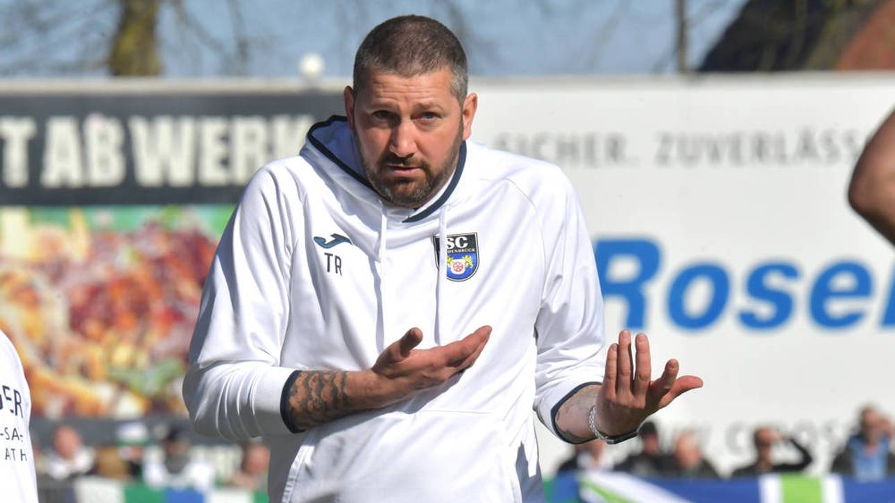 Sascha Mölders ist Trainer des SC Wiedenbrück