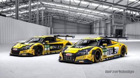 Das Team EFP by TECE startet mit zwei Audi R8 LMS
