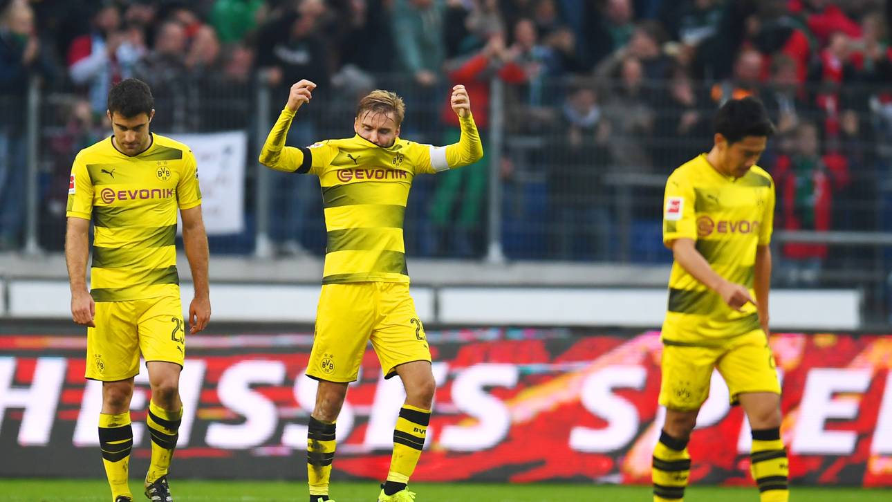 Platz 1 futsch: Dortmund geht unter