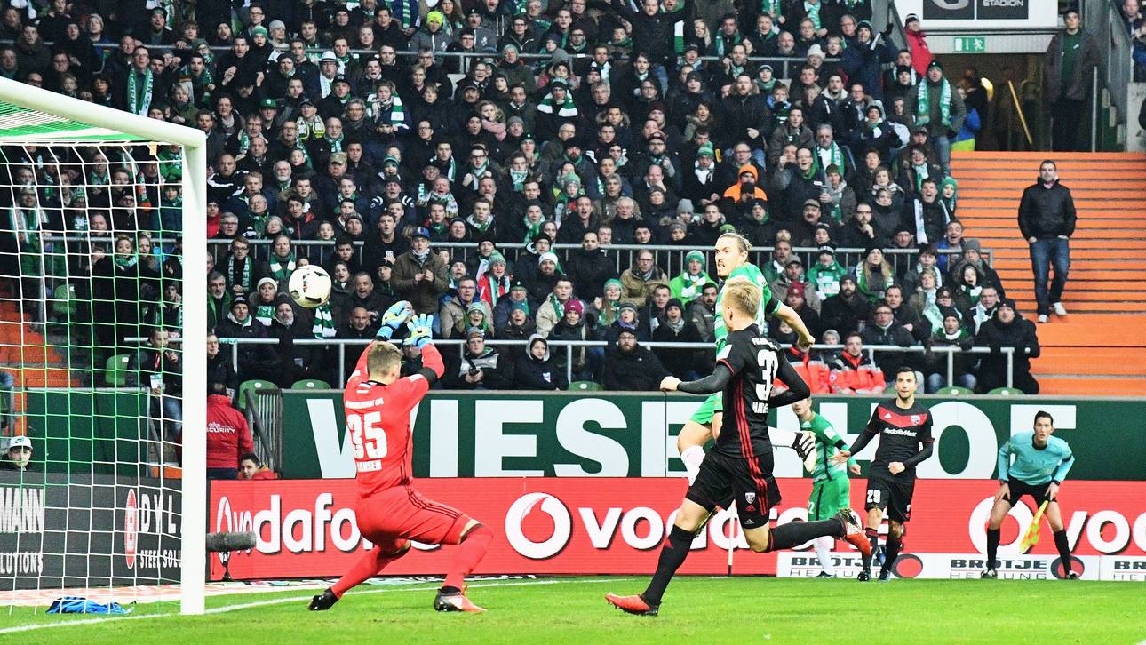 Werder gewinnt im Kellerduell