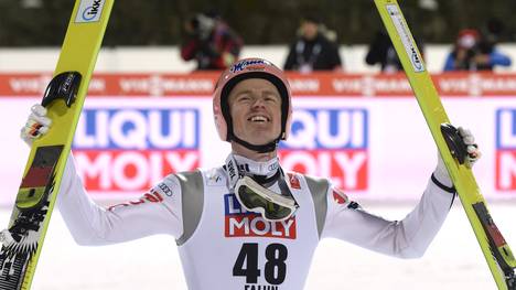 Nordische Ski-WM in Falun-Severin Freund jubelt
