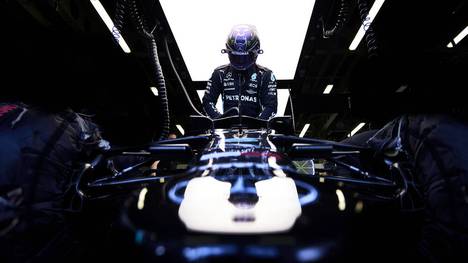 Lewis Hamilton kämpft in Baku um den Speed