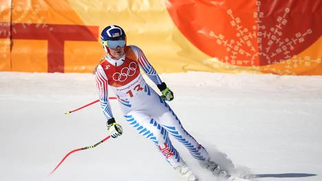 Lindsey Vonn schied im Slalom aus und verpasste so eine Medaille