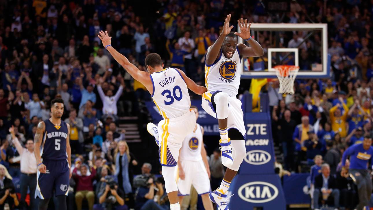 Warriors demontieren Grizzlies