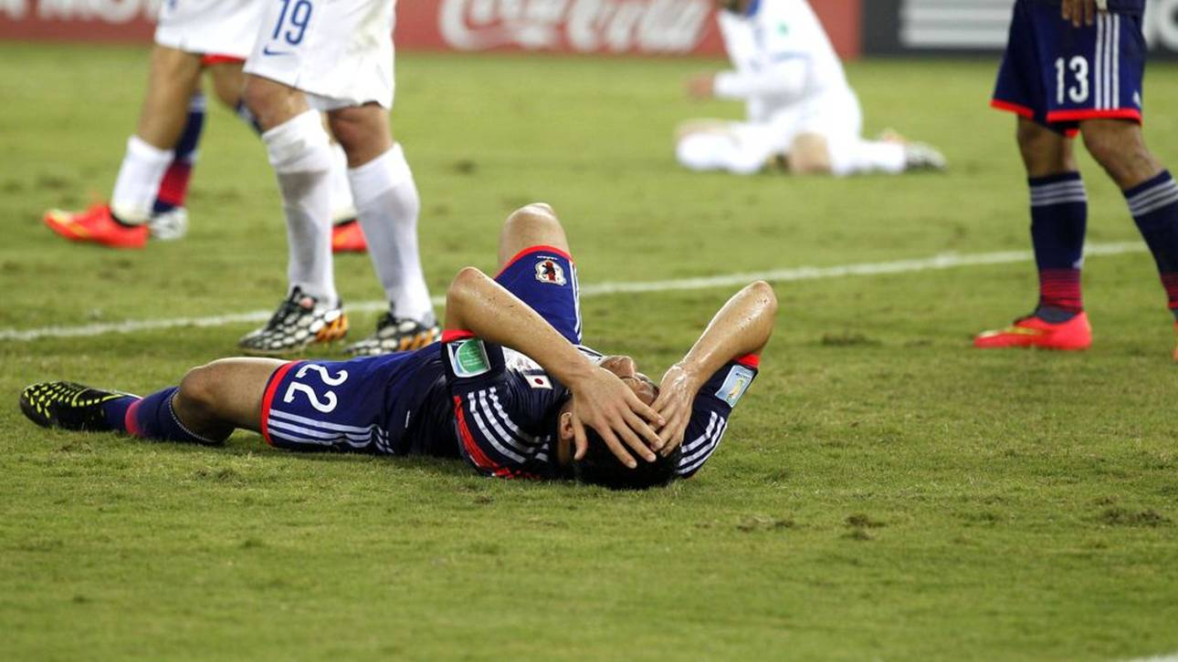 Bei der WM 2014 in Brasilien war für Japan bereits nach der Vorrunde Schluss