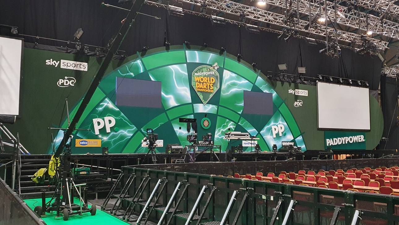 WM-Bühne markant verändert