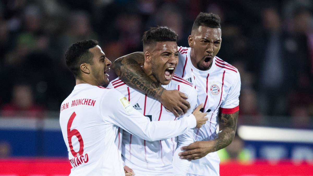 Drei Minuten später packt Corentin Tolisso den Hammer aus und besorgt den Bayern den zweiten Treffer