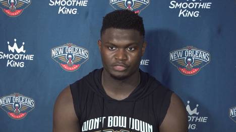 NBA-Superstar Zion Williamson musste direkt in seinem ersten Jahr einen herben Verletzungsschock hinnehmen. Im Interview spricht er darüber, wie er diese schwere Zeit überstand.