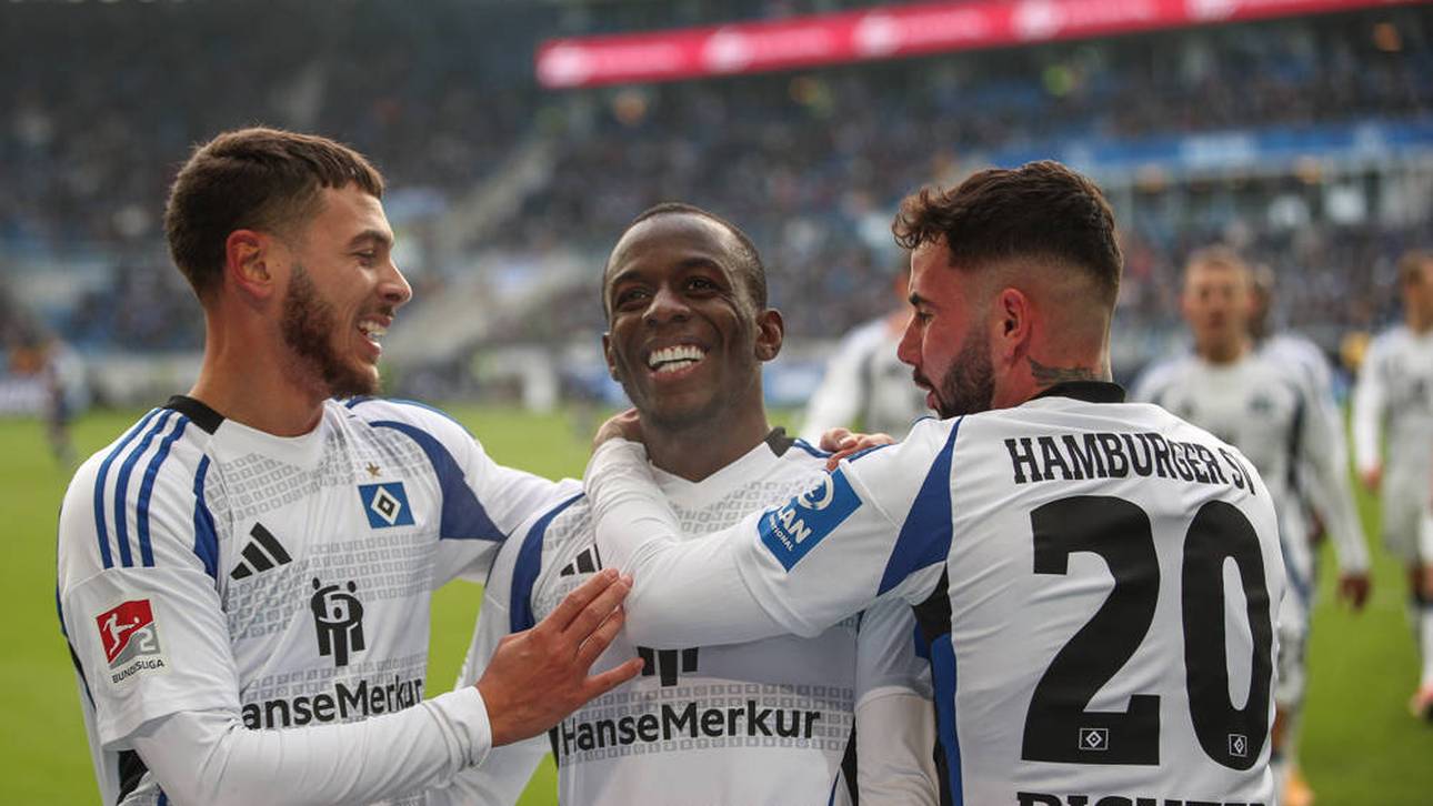 2. Bundesliga heute: Hamburg gegen Darmstadt