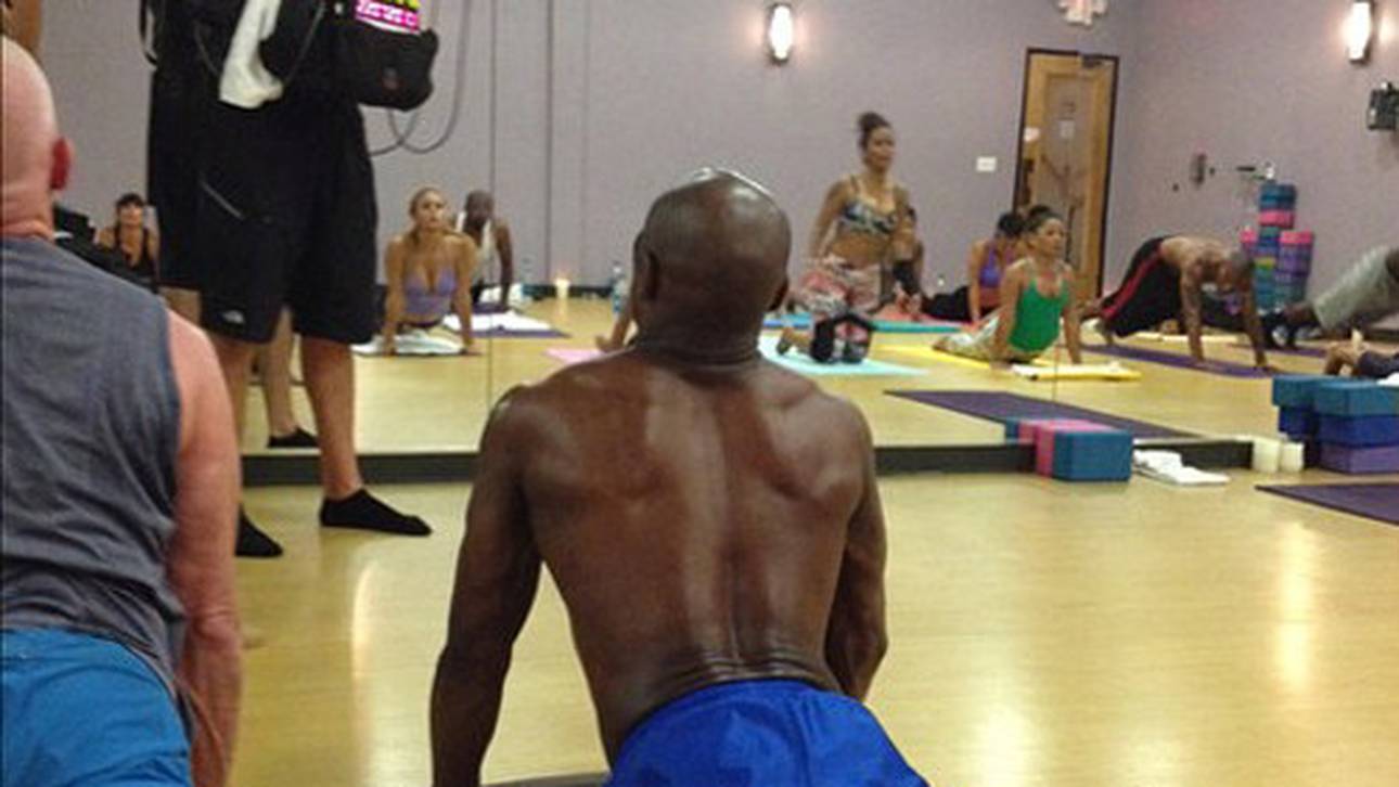 Volle Konzentration beim Bikram-Yoga
