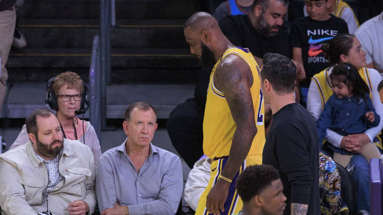 LeBron James scheiterte mit den Lakers in Runde eins