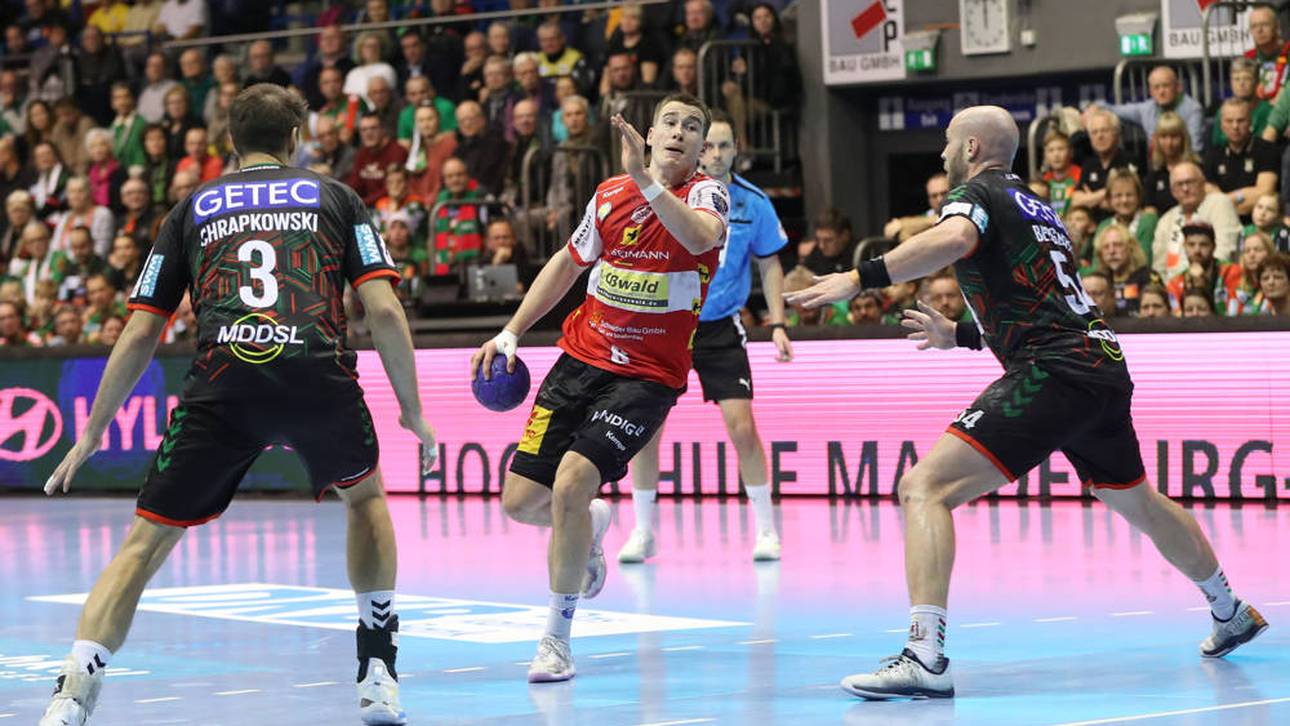 Manuel Zehnder ist aktuell der Topscorer der Handball-Bundesliga
