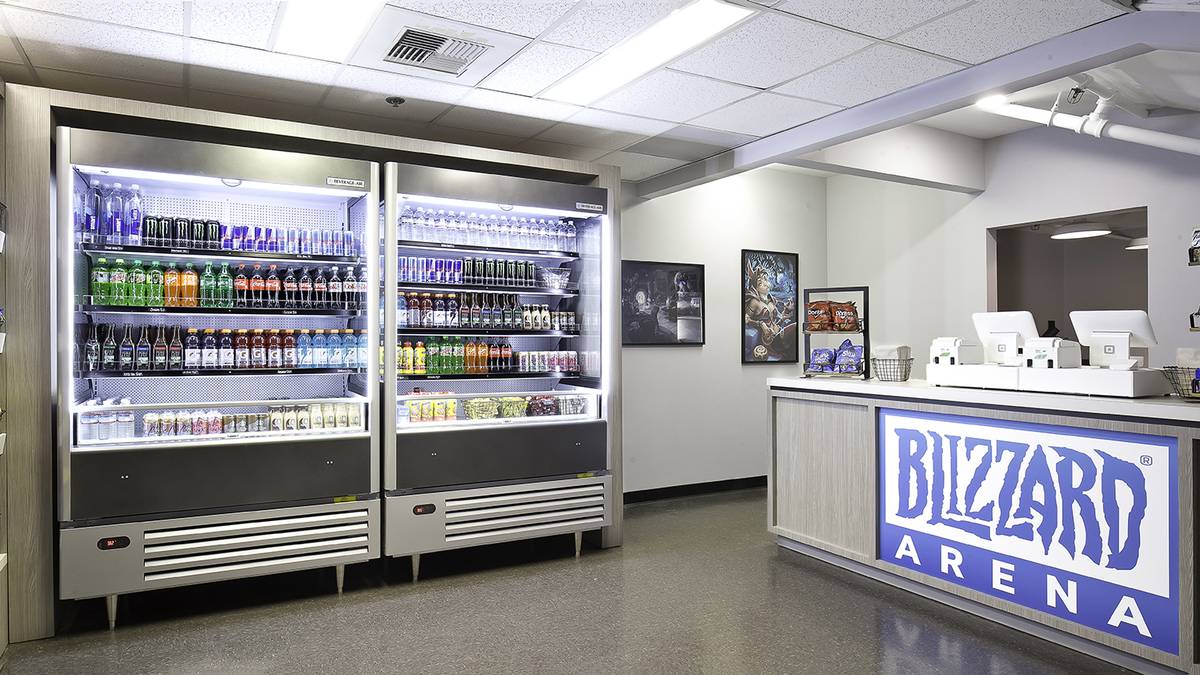 Für das leibliche Wohl der eSports Fans ist ebenfalls gesorgt.