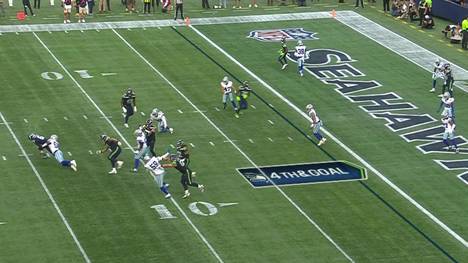 Im ersten Spiel nach dem Super-Bowl-Sieg gegen die New England Patriots treten die Seattle Seahawks in der NFL-Preseason gegen die Dallas Cowboys an - und legen in der Vorbereitung auf die neue Saison einen Stotterstart hin.