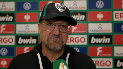 Der FC Bayern besiegt Drittligist Preußen Münster mit 4:0. Anschließend schwärmt Preußen-Coach Sascha Hildmann von der Qualität der Bayern-Stars.